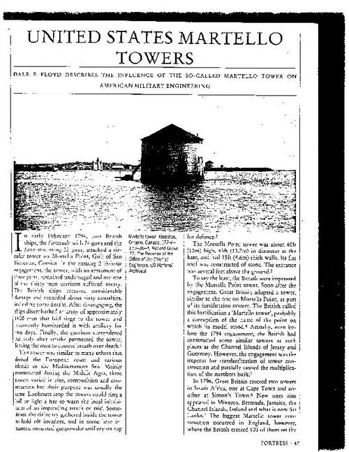 United States Martello Towers (1991)